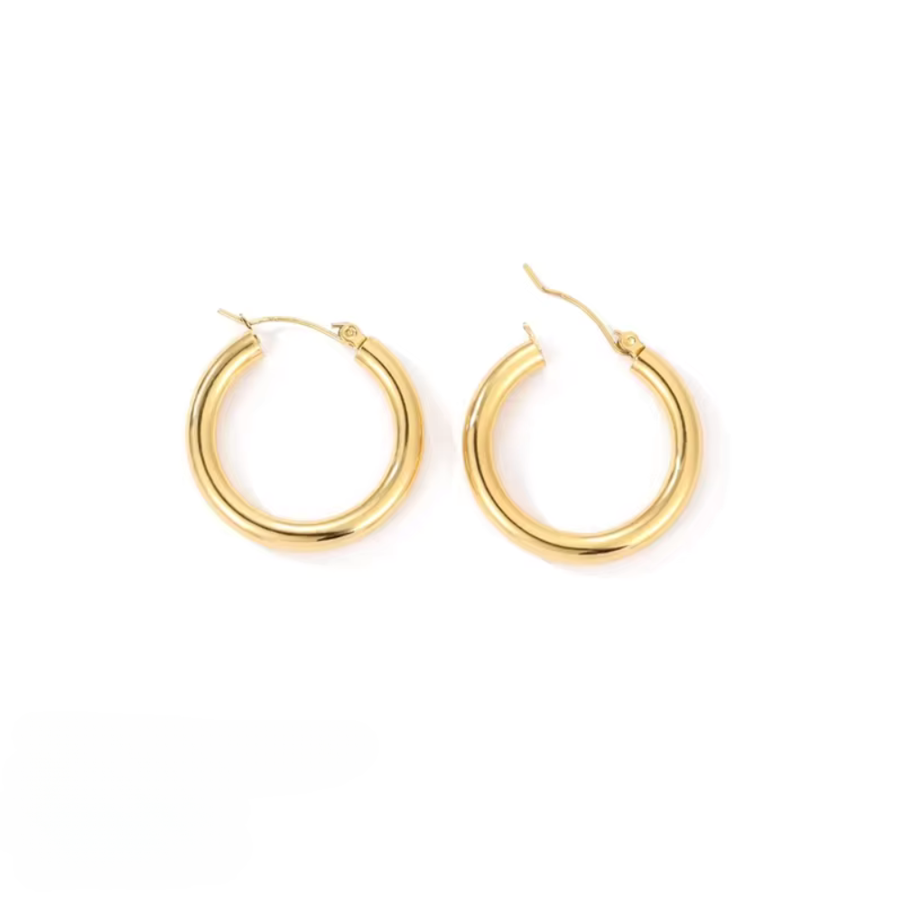 Maeve Classic Hoop Earrings