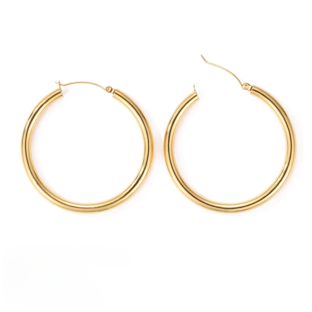 Maeve Classic Hoop Earrings