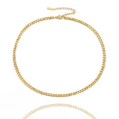 Uma Cuban Link Chain Necklace