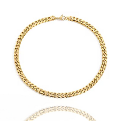 Uma Cuban Link Chain Necklace