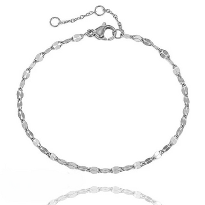 Iris Fish Lips Chain Anklet