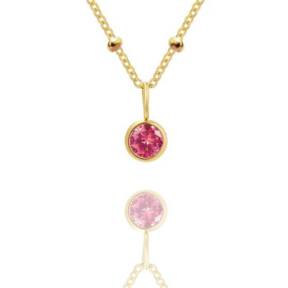 Jianna Pendant Birthstone Necklace