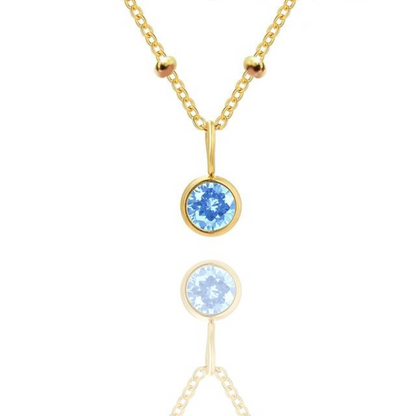 Jianna Pendant Birthstone Necklace