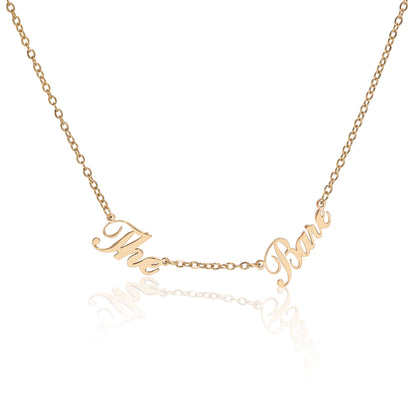 Talia Multiple Name Necklace