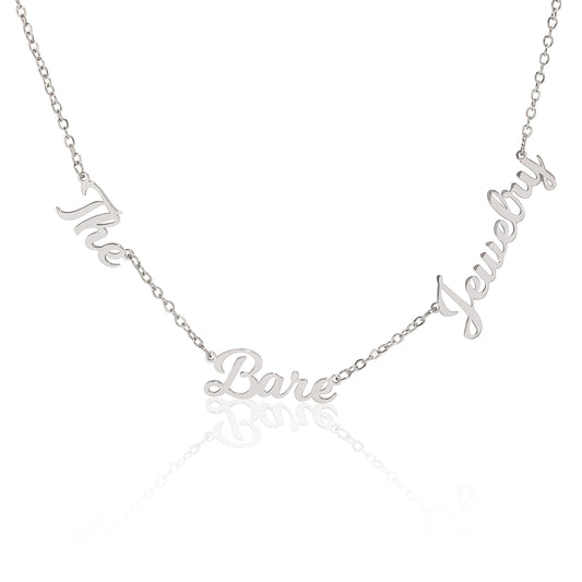 Talia Multiple Name Necklace