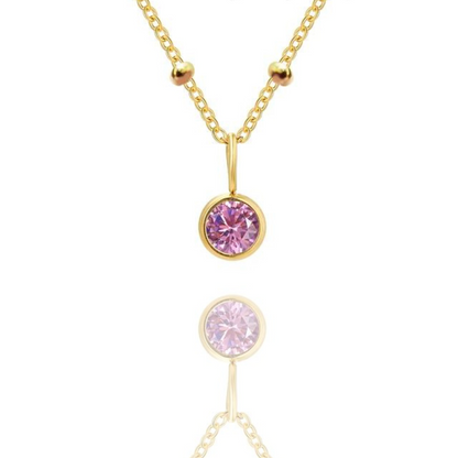 Jianna Pendant Birthstone Necklace