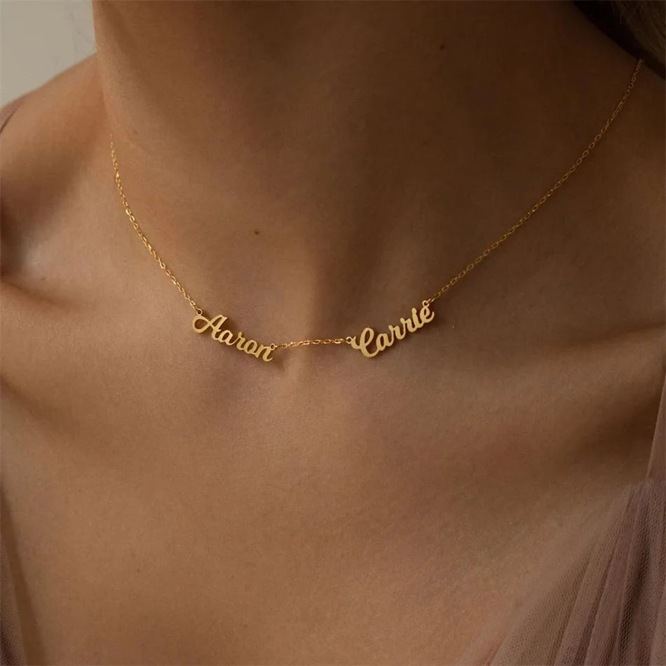 Talia Multiple Name Necklace