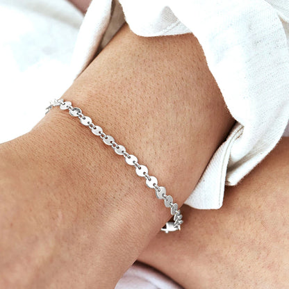 Amelia Coin Chain Bracelet