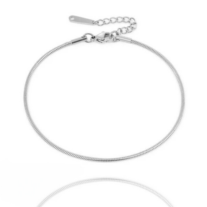 Chloe Round Snake Chain Anklet