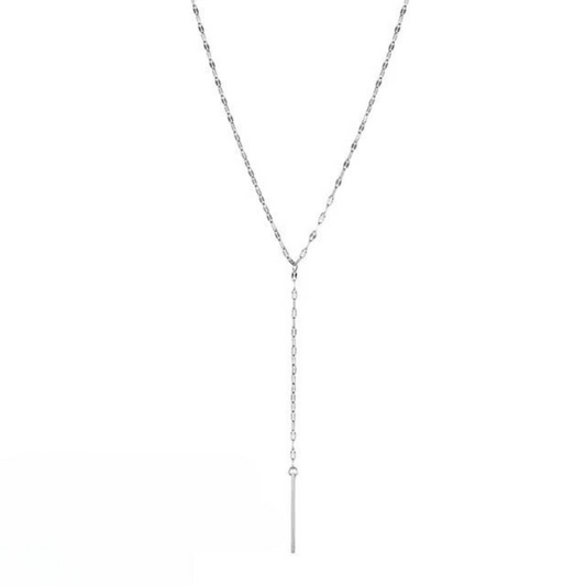 Aria Minimalist Bamboo Chain Necklace