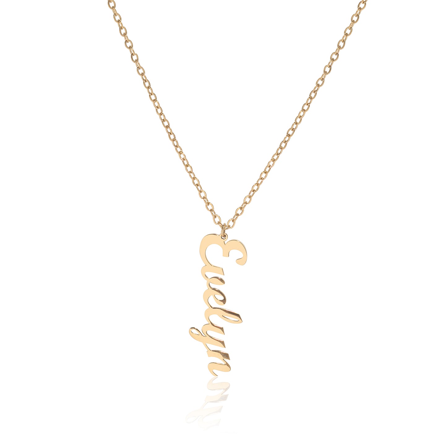 Willow Personalized Vertical Name Necklace