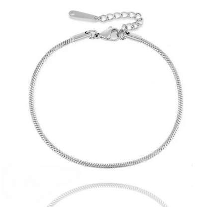 Chloe Round Snake Chain Anklet