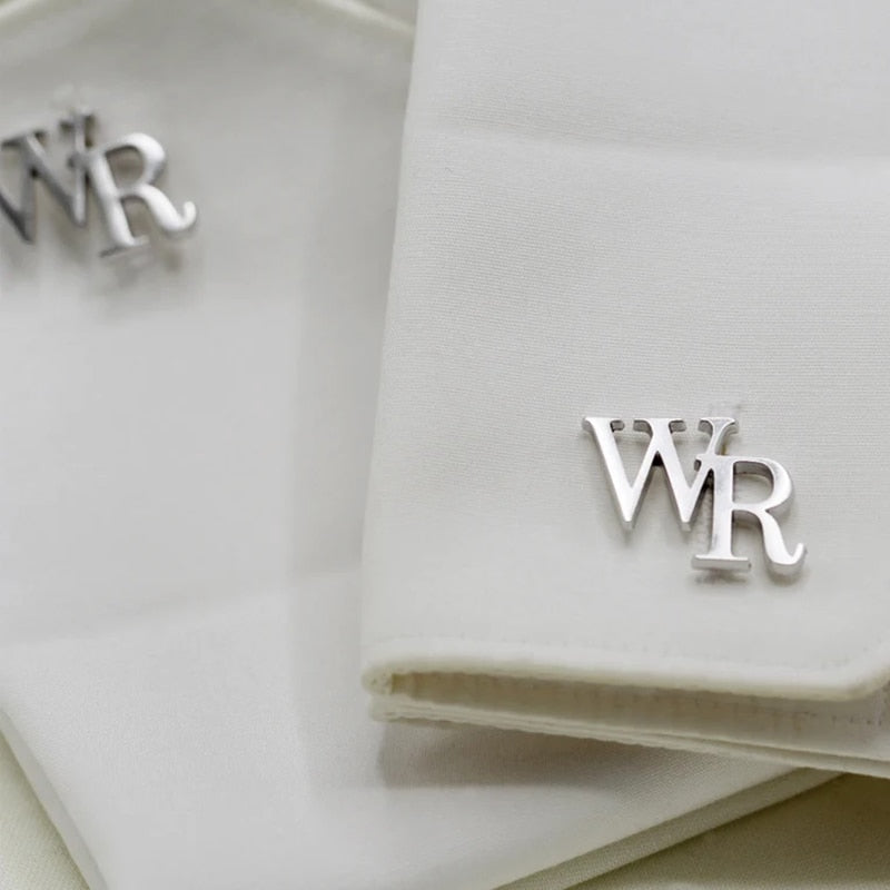 Custom Two Letter Cufflinks